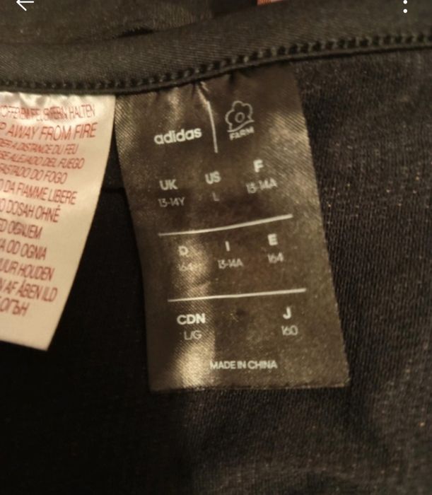 Bluzeczka damska rozmiar s adidas