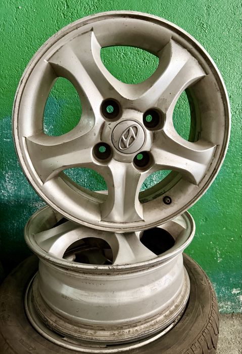 4 Jantes Originais Hyundai 15” – 4x100