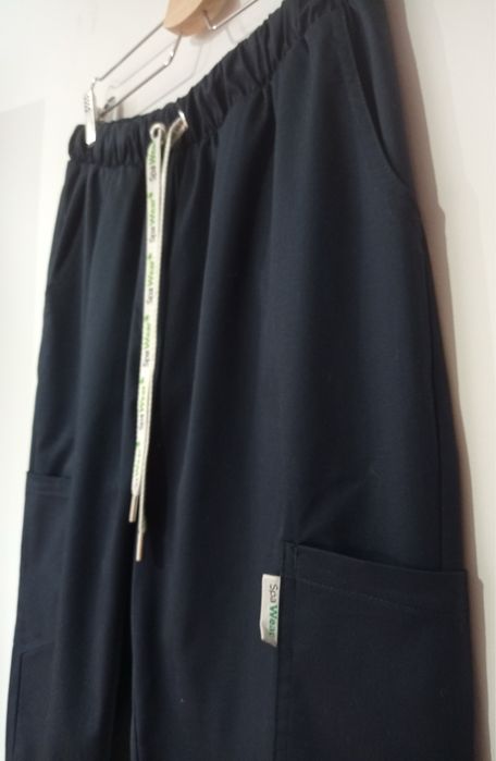 Komplet medyczny scrubs baskinka granat Spa Wear S