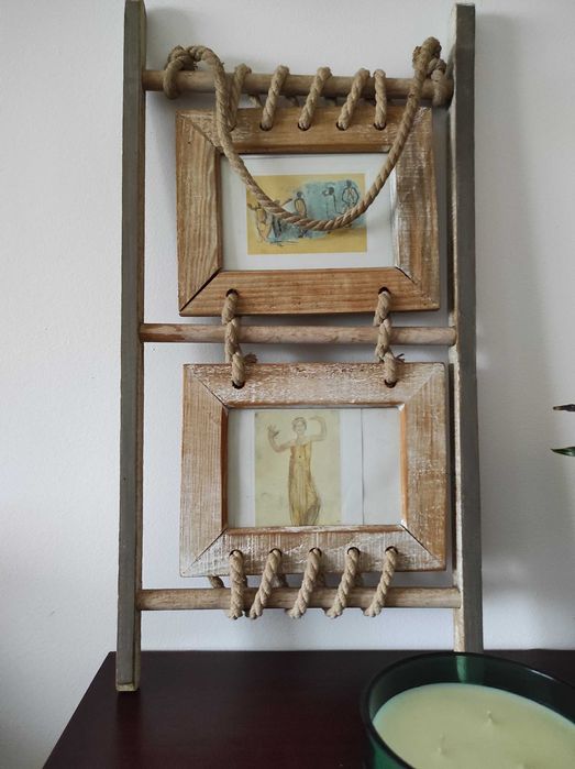 Para uma decoração diferente e única, rustico para sala ou entrada.