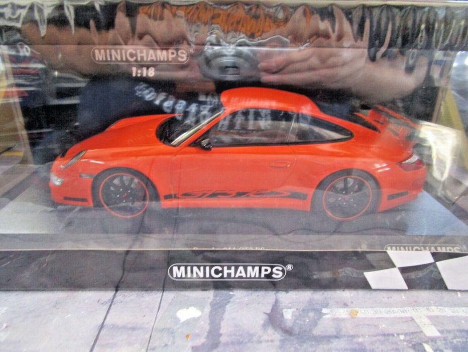Minichamps 1:18 porsche 911 (997) GT3 RS ano 2007