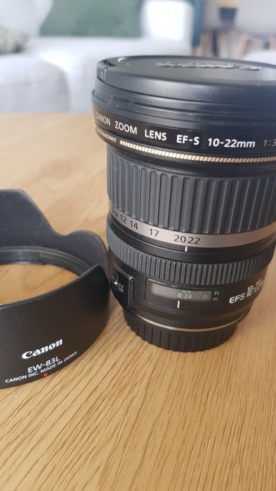 Canon ef-s 10-22 jak nowy