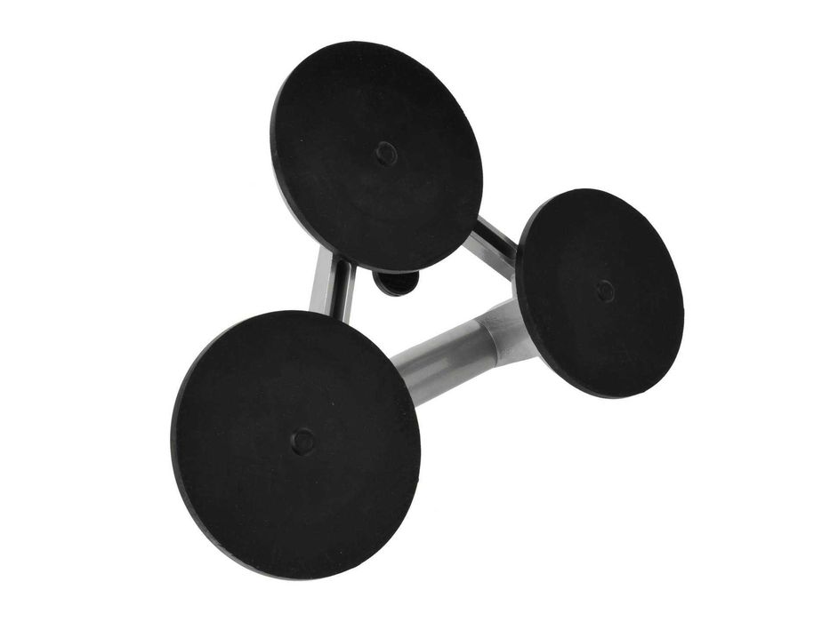 Ventosa Tripla 3 x Ø 115 mm Alumínio