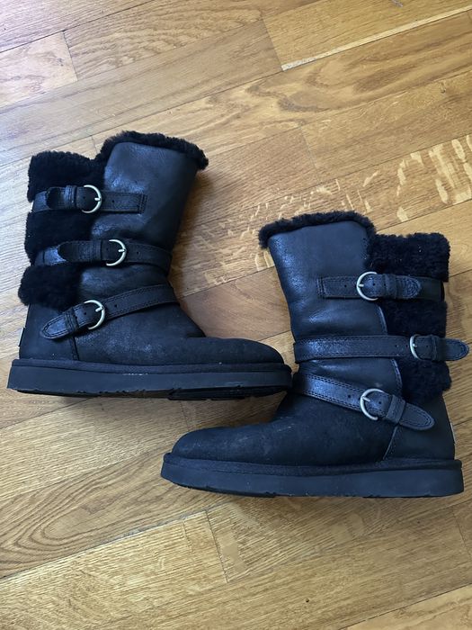 UGG Australia Women’s Becket Leather Boot Black