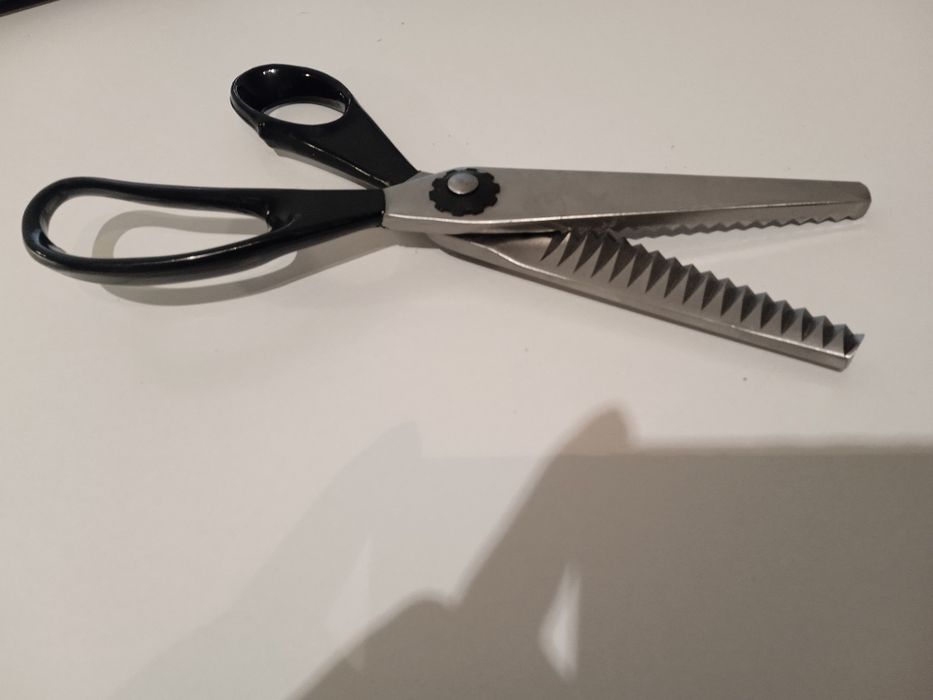 Nożyczki krawieckie zygzak