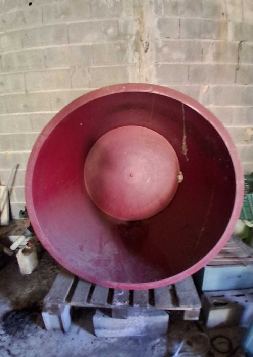 Dorna de 1000 L e esmagador