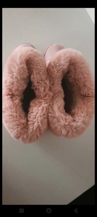 Botas Pelinho Rosas