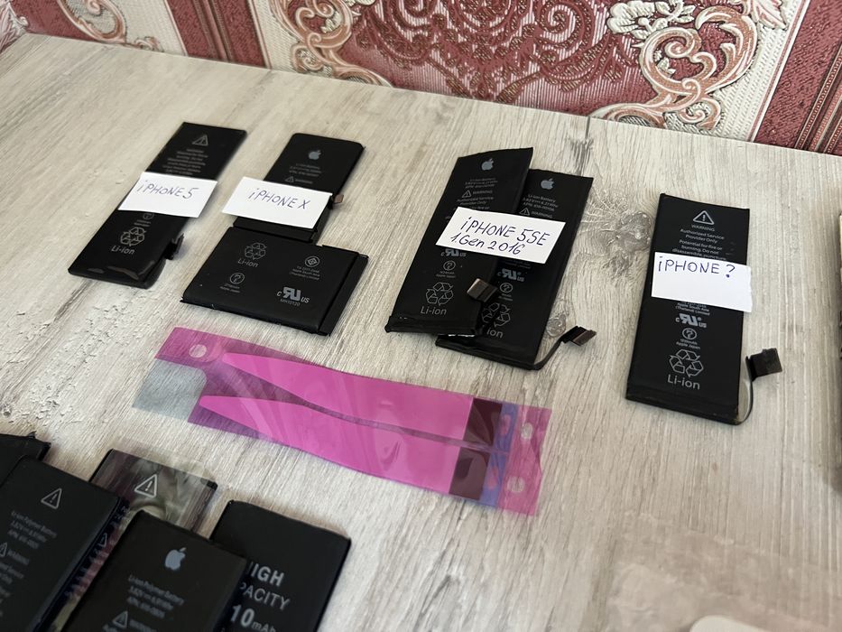 Części do iphone 5, 5S, 5SE 6, 8, X