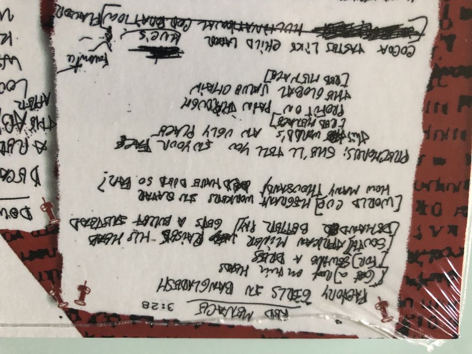 Vinil novo selado colorido vermelho Mr. Maurix punk rock metal numetal