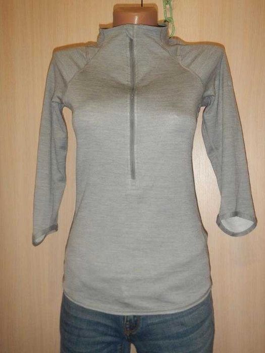 Вовняний двошаровий лонгслів термо nike p.s