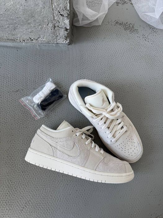 НОВИНКА! Nike Air Jordan 1 Low Craft Beige / Grey 36 37 38 39 40 41