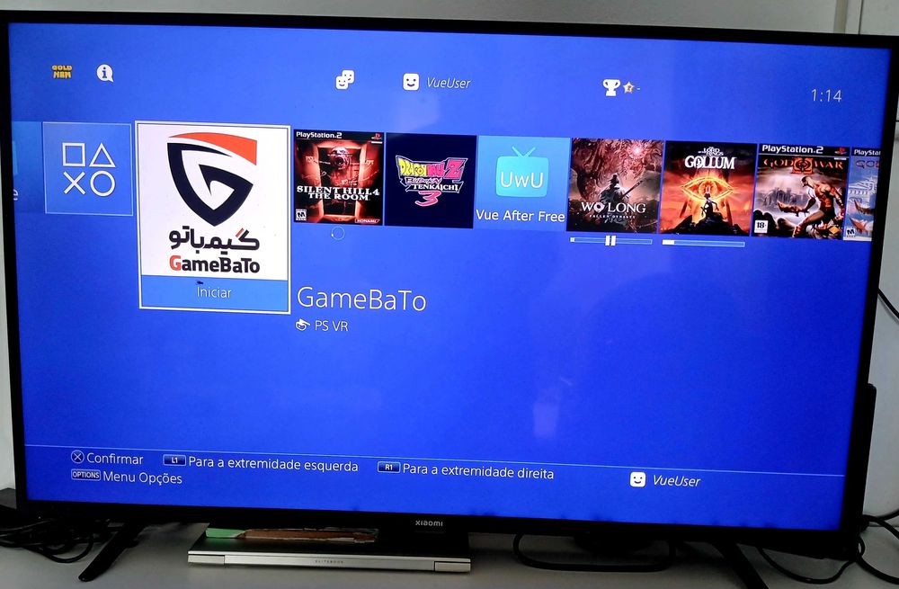 Ps4 fat 1TB - FW 12.50 Desbloqueado com + de 800 jogos