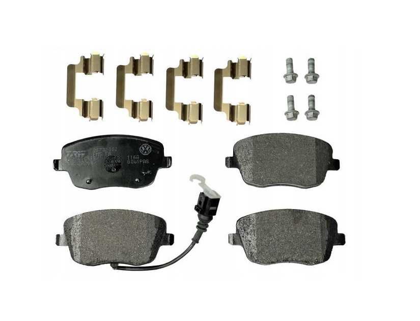 Оригинальные тормозные колодки передние VAG, Skoda, Seat, VW, 288 диск