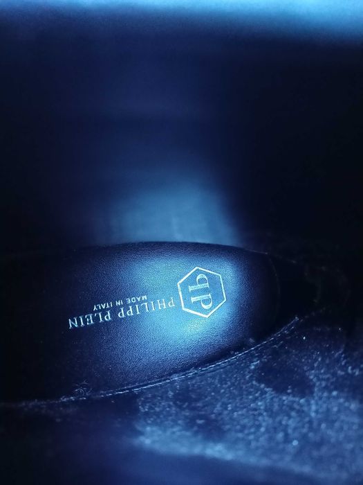 Buty kalosze Philipp plein botki za kostkę