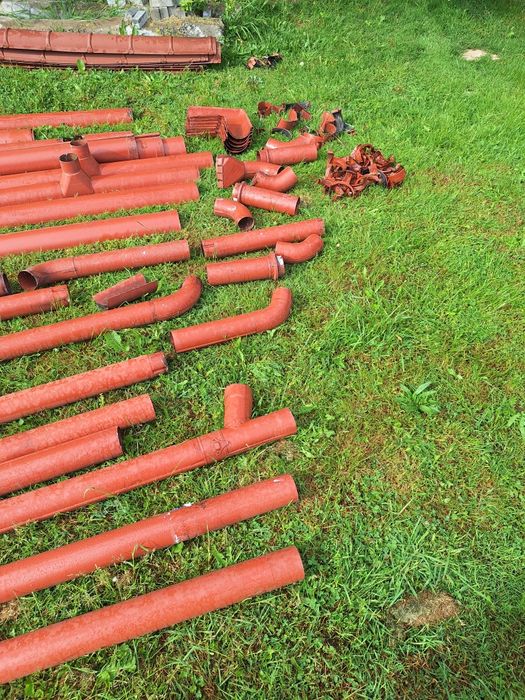 Blacha z demontażu SSAB prelaq + rynny + obróbki