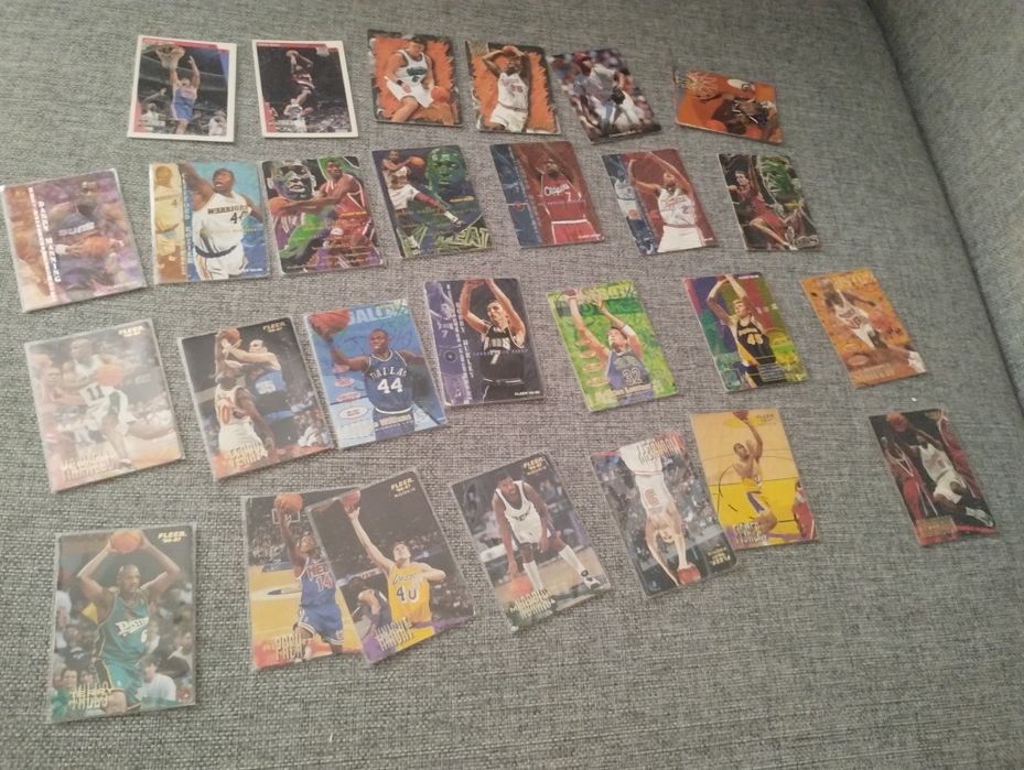 Zestaw 27 kart NBA lata 1990/1998 upper deck NBA możliwość pojedynczo