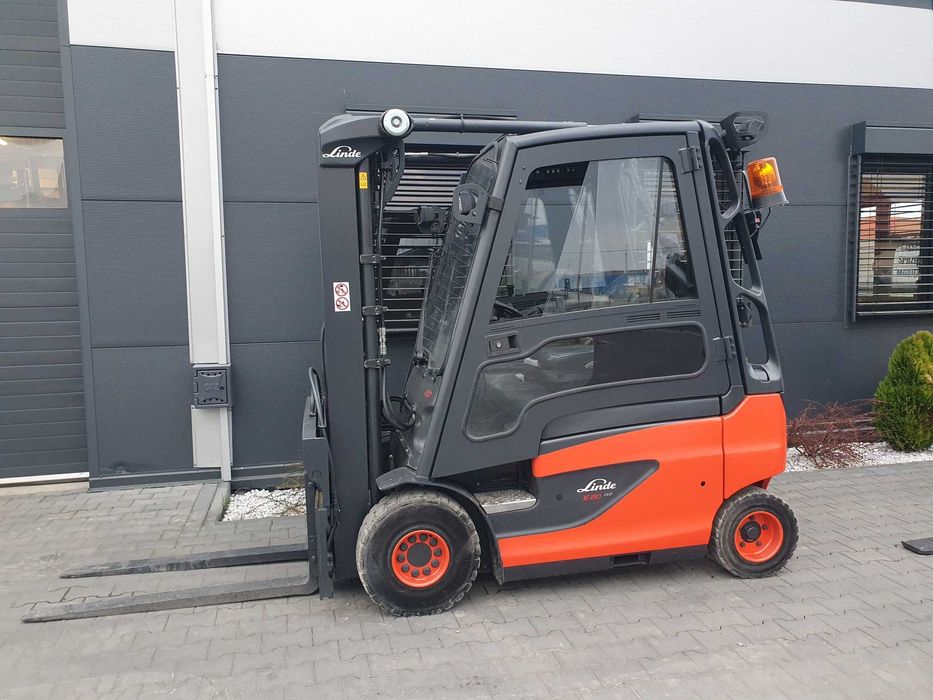 Wózek LINDE E20 /600, 2019rTriplex Pozycjoner Kabina 4 sekcje E25 E30