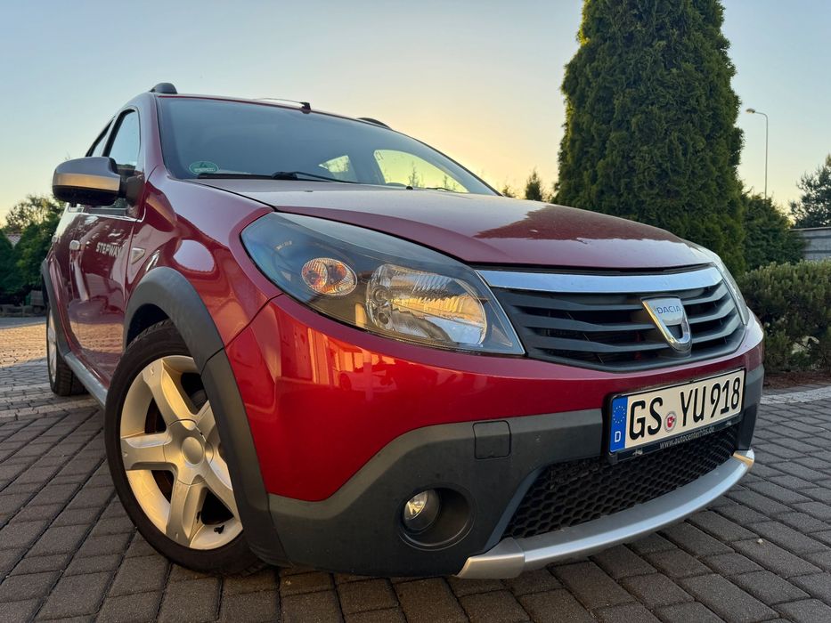 Dacia Sandero Stepway 1,6 Benz 87Kucy BEZWYPADKOWY Niemcy