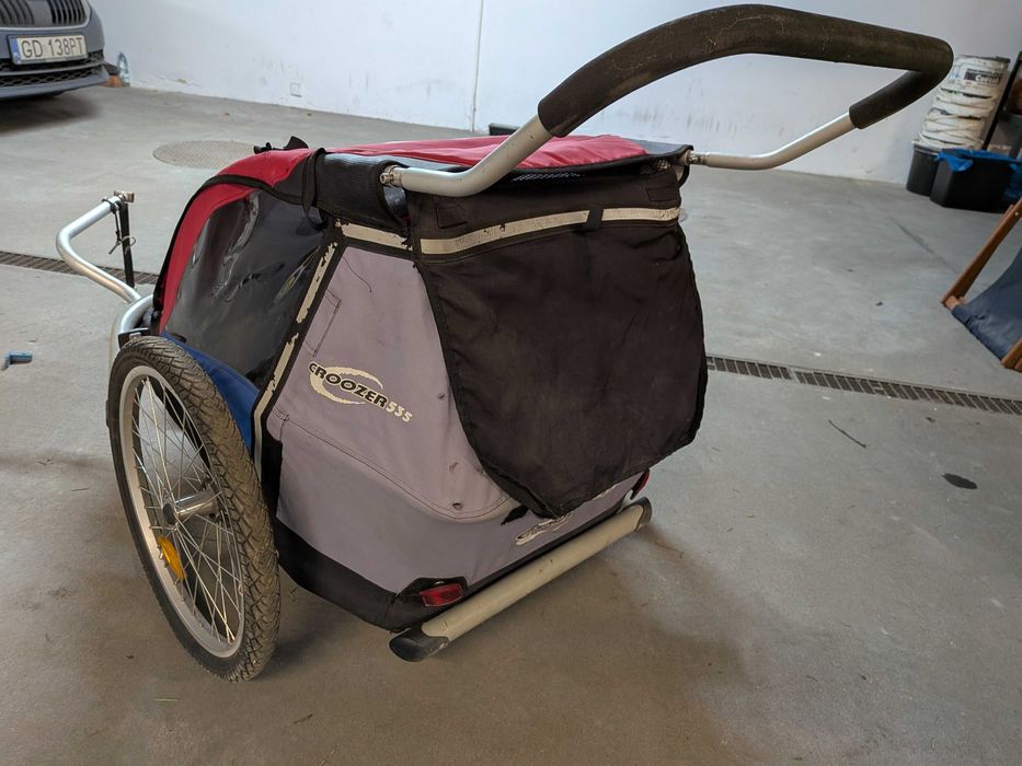 Przyczepka rowerowa składana Croozer 535
