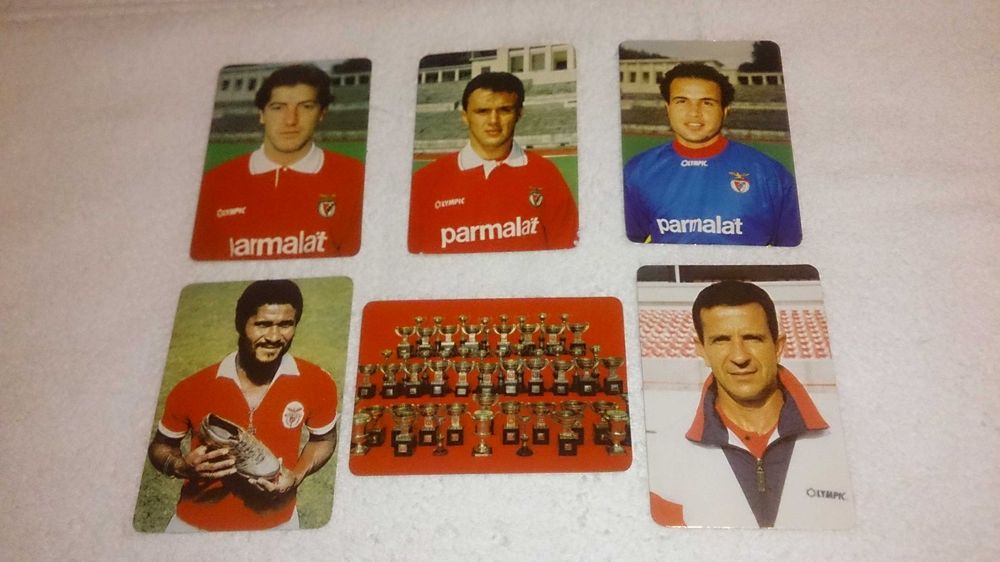 Benfica (6 calendários) Eusébio e Nené loja benfica, comissão central