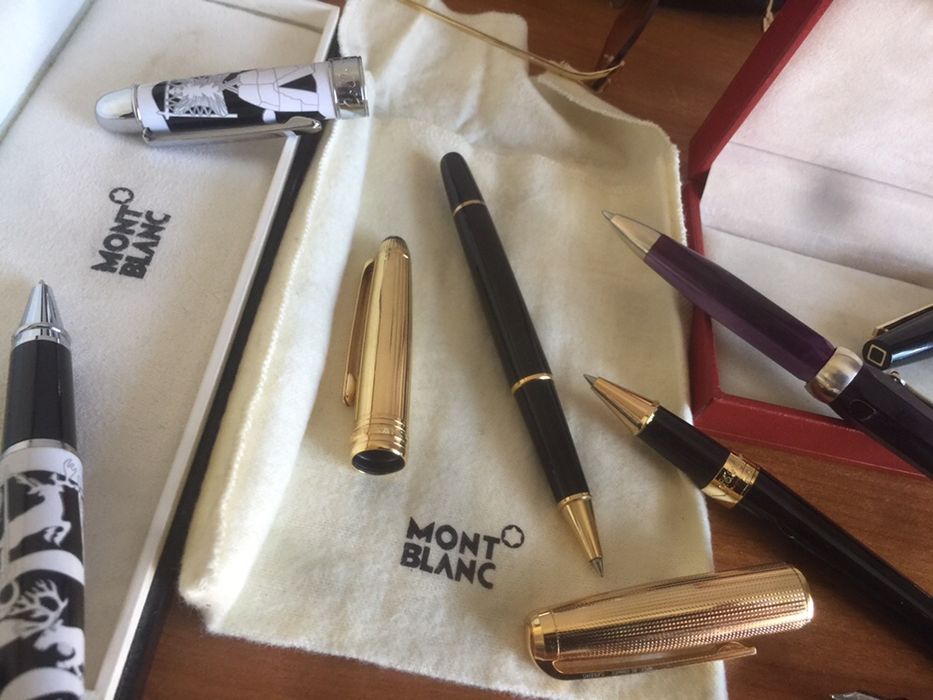 Перьевые и шариковые ручки Mont Blanc,S.T.Dupon,ручка SHEAFFER