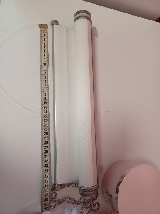 Roleta dzień noc popielata jak nowa