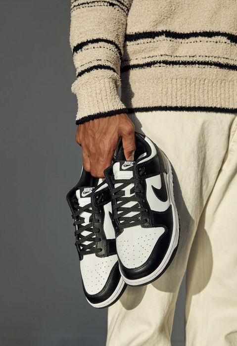 Новый! Nike Dunk Low Retro Black/White DD1391-100
