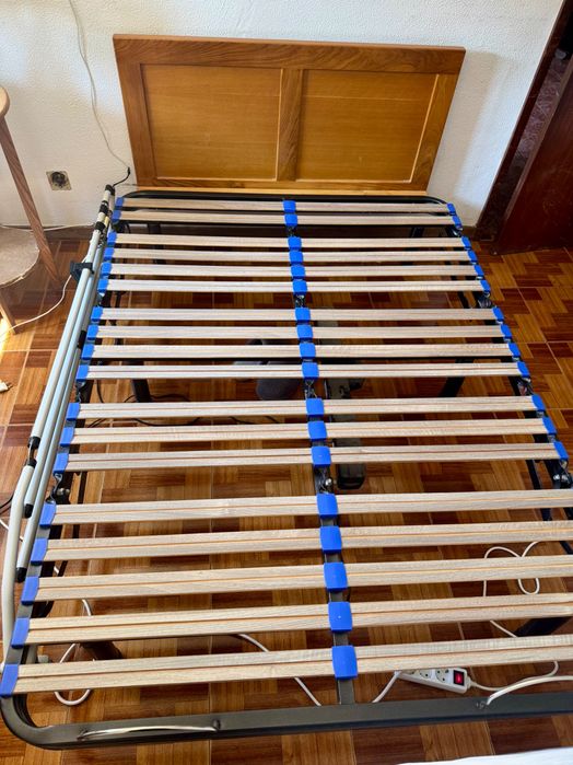 Cama articulada elétrica com comando + colchão