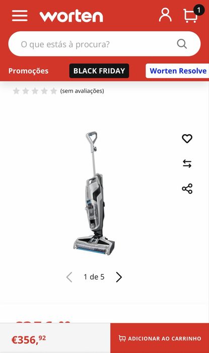 Aspiradoura CROSSWAVE C3 SELECT