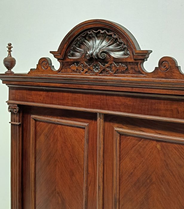 szafa mieszczańska drewniana eklektyczna stara koniec XIXw