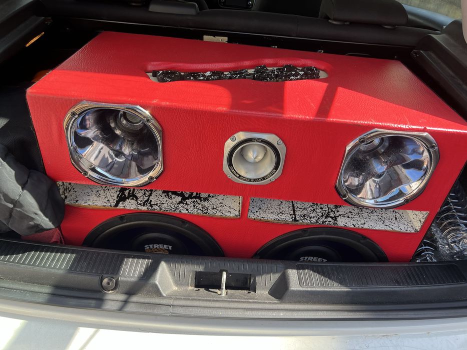 Som automotivo! Alto falante de 12 selenium, duas cornetas e uma twiter selenium e dois modulos jbl
