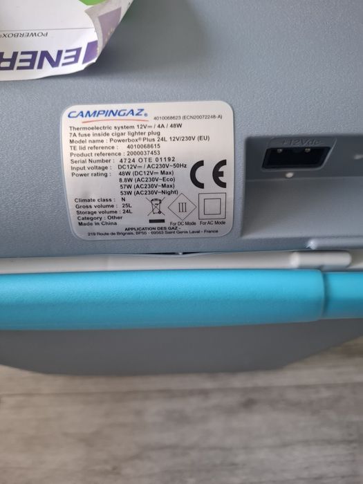 Lodówka turystyczna Campingaz Powerbox Plus 12v
