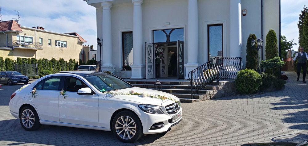 Auto do ślubu wesele