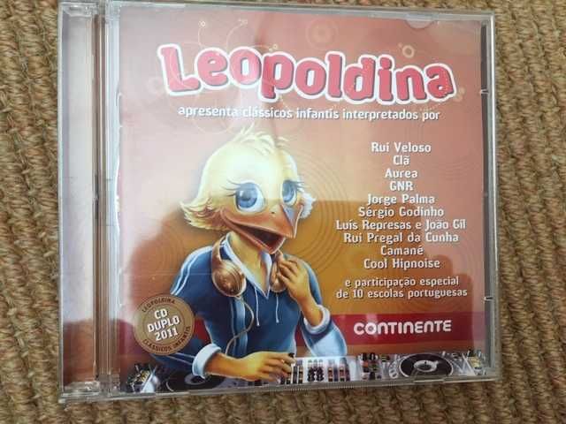 3 CDs de música Leopoldina