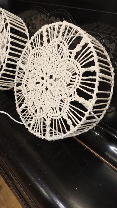 Світильники приліжкові макраме