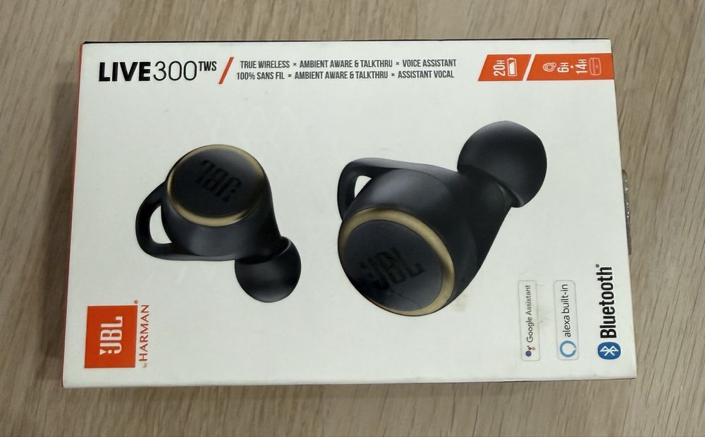 Sluchawki bezprzewodowe JBL LIVE 300 TWS