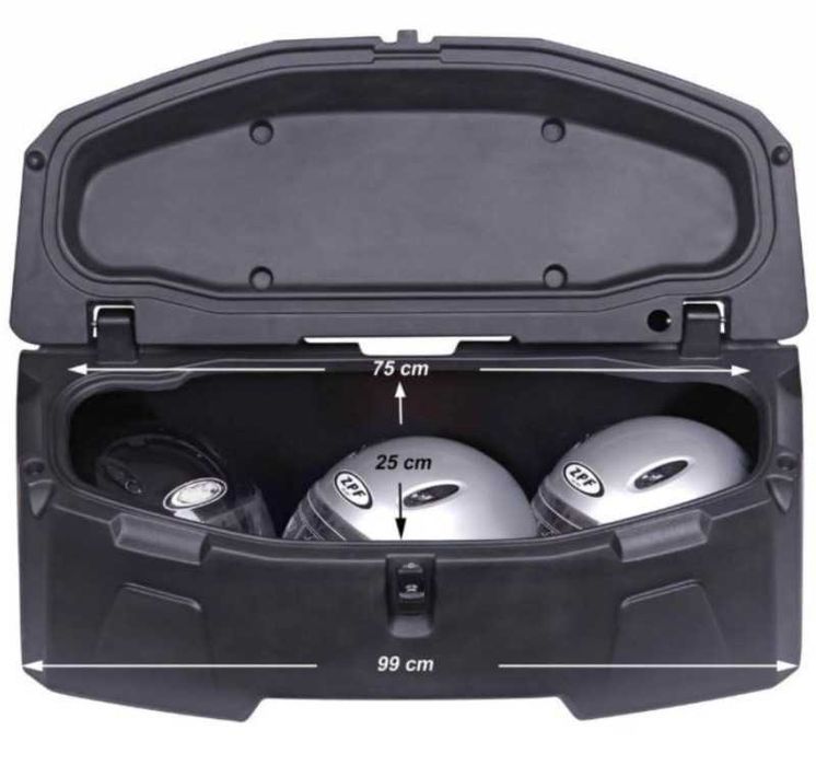 Mala Moto4 200L bagageira  quad atv utv moto 4 quatro mota