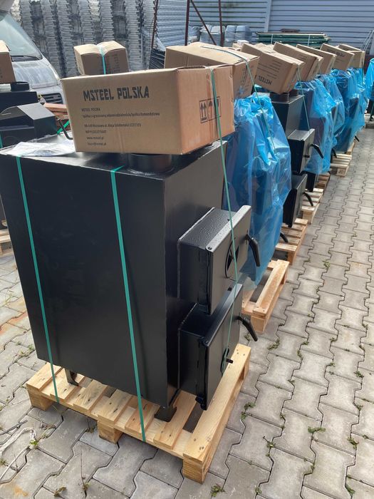 Piec Nadmuchowy PN2 z dmuchawa 20KW HIGHER STEROWNIK WENTYLATOR