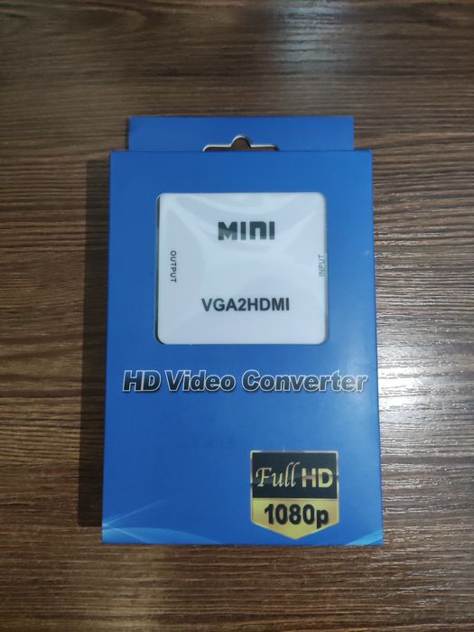 Перехідник, конвертер VGA-HDMI,Hd video converter