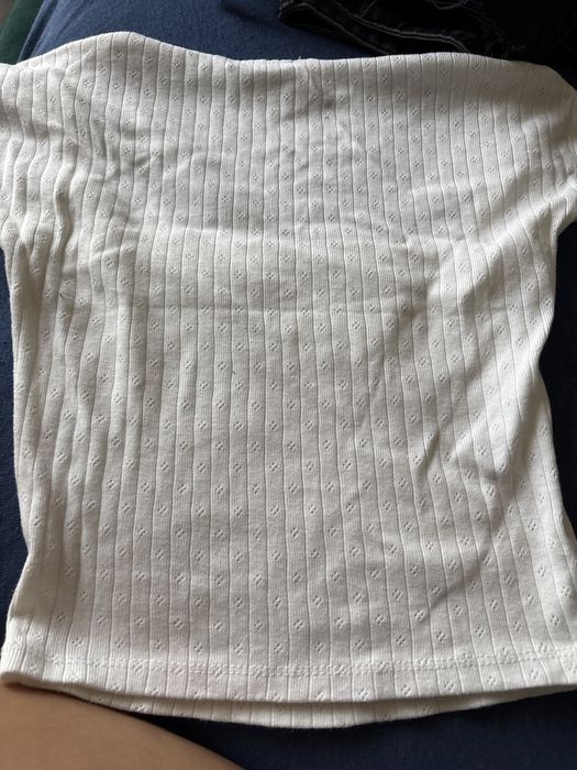 Top bluzka pullbear xs biala