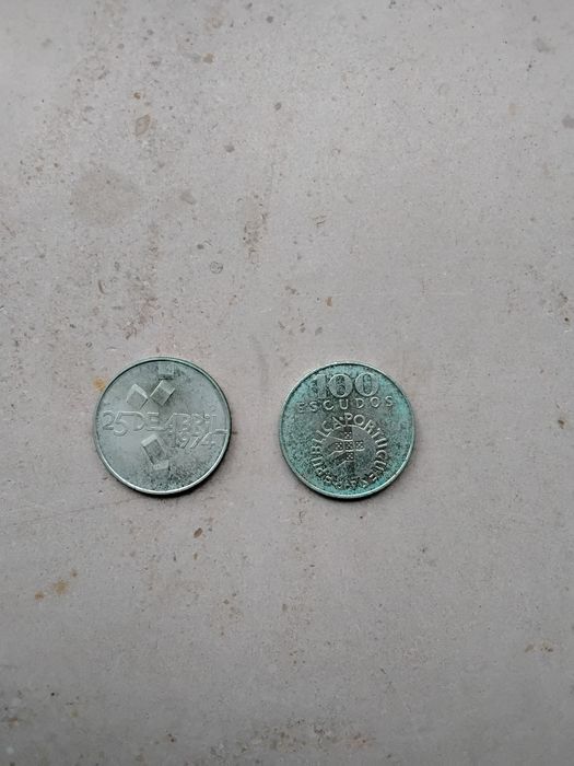 2 Moedas 25 de Abril, 100 escudos