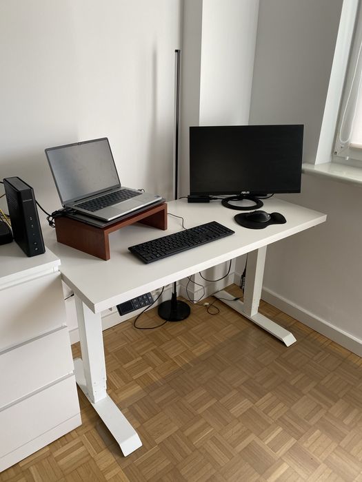 Biurko regulowane elektryczne dla niskiej osoby 60-125 cm Mokotów