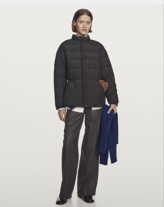 Massimo Dutti нова колекція XS чорна оригінал S молочна