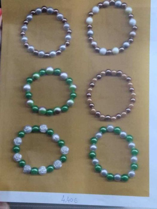 bijutarias pulseiras e colares