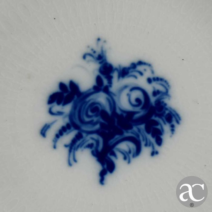 Conjunto de 3 pratos porcelana Alemã Rosenthal