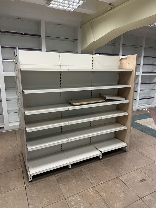 Regał sklepowy różne rodzaje