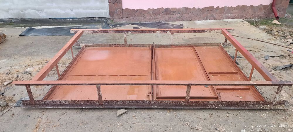 Гаражные ворота б/у