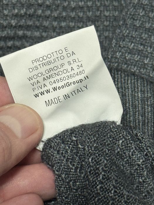 Вовняий светр WOOL & Co (оригінал, made in Italy)