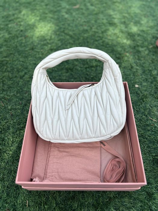bolsa miu miu wander jobo beje
