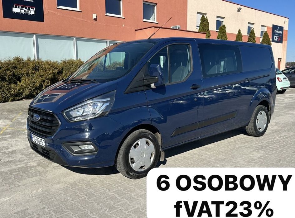 Ford CUSTOM L2H1 # 6 osobowy  BRYGADOWKA # 6 osobowy # kamera # fVAT23%
